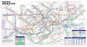 London Tube Map 2022