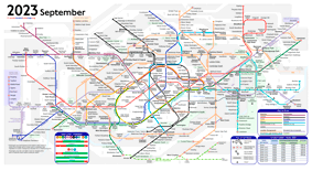 London Tube Map 2023