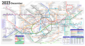 London Tube Map 2023