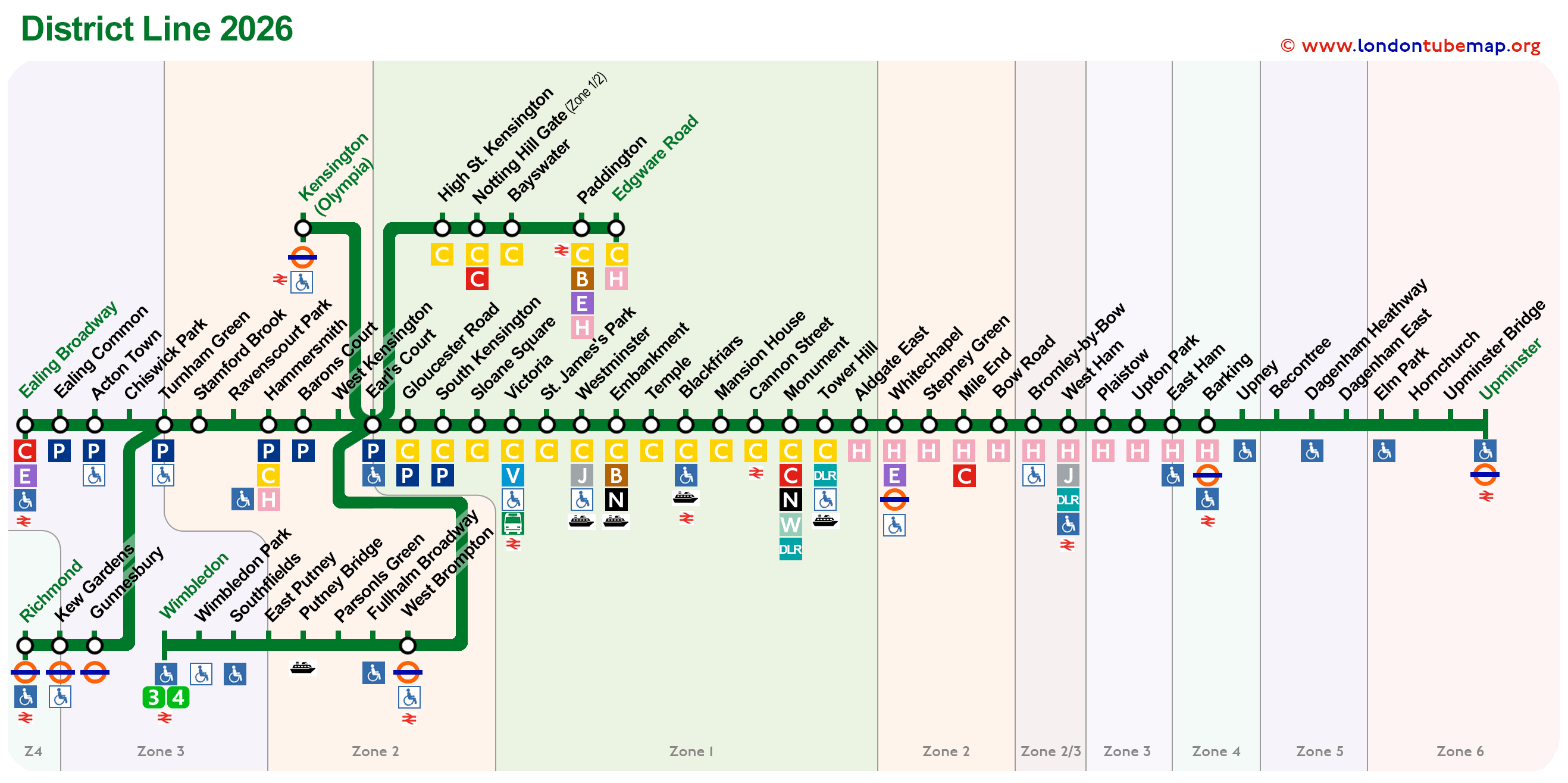 Maps Of All The London Tube Lines Line By Line With Extra Info Maps Of All The London Tube Lines Line By Line With Extra Info