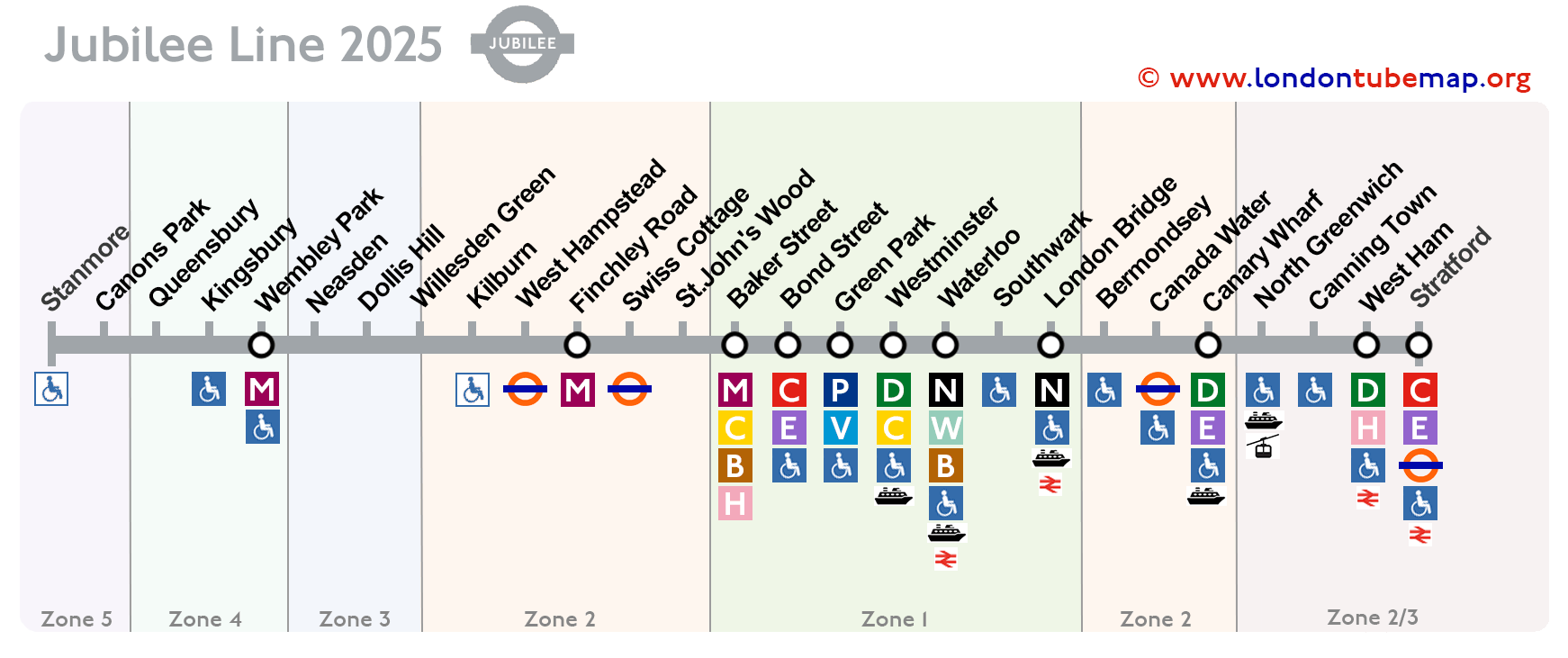 jubilee line journey times